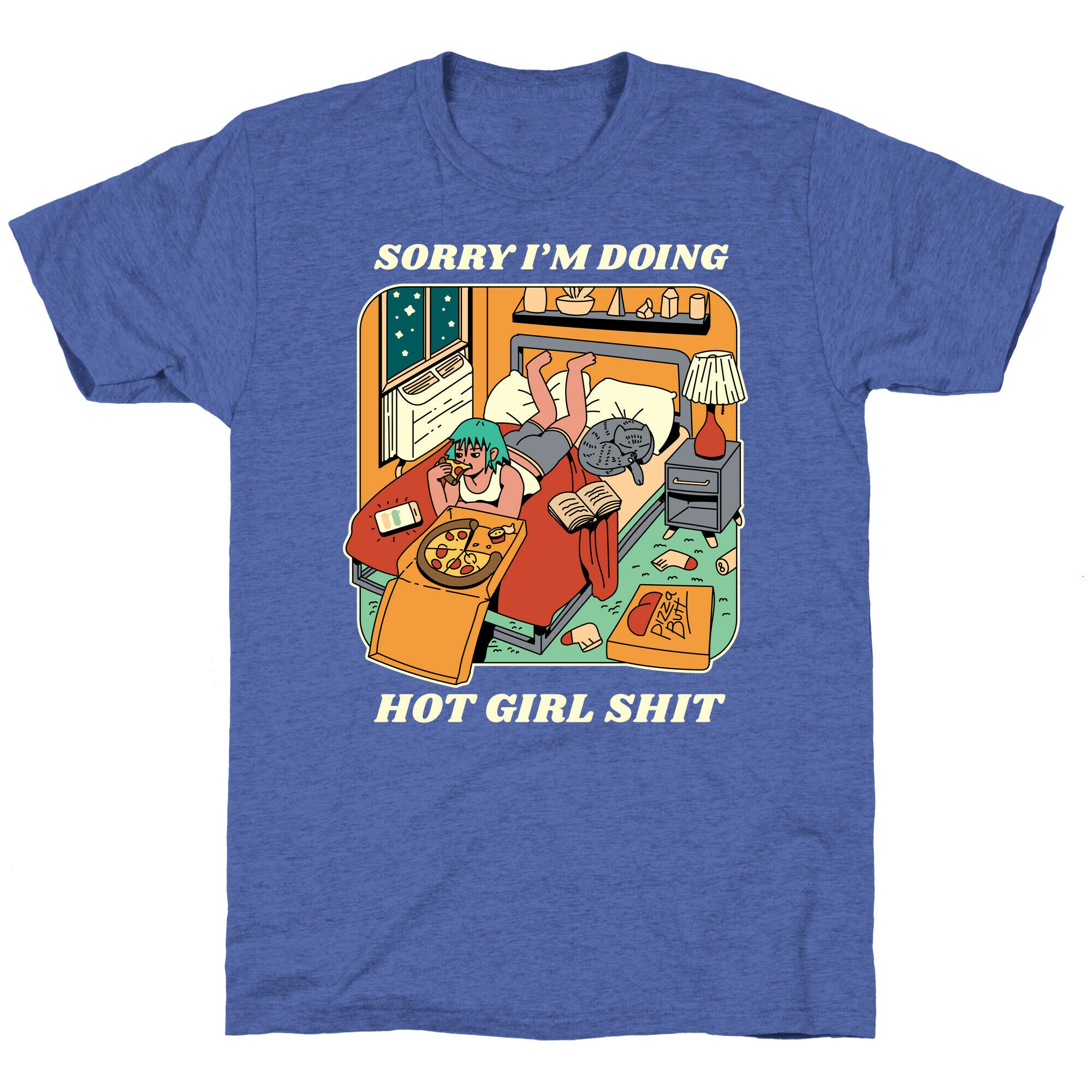 Sorry I'm Doing Hot Girl Shit  Unisex Triblend Tee